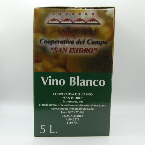 Bag in Box - Vino Blanco - 5 litros - Imagen 3