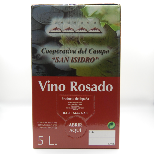 Bag in Box - Vino Rosado - 5 litros - Imagen 3