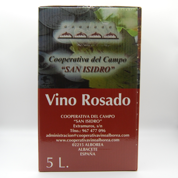 Bag in Box - Vino Rosado - 5 litros - Imagen 2